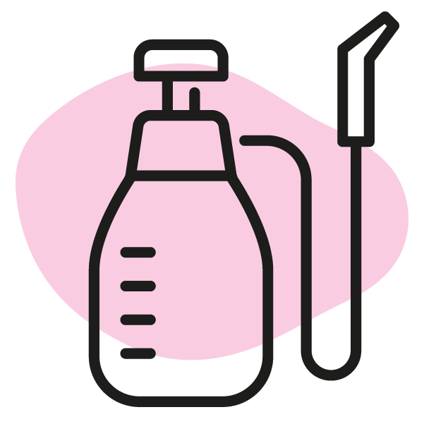 Icon of a pesticide dispenser.